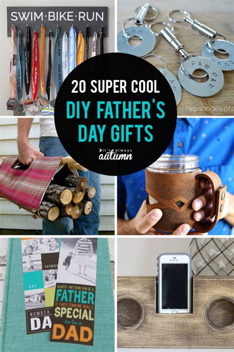 20 Super Cool Handmade Fathers Day Ts Diy For Dad