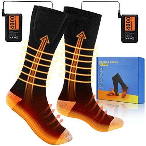 Chaussettes Chauffantes Lectriques Pour Homme Et Femme Batterie