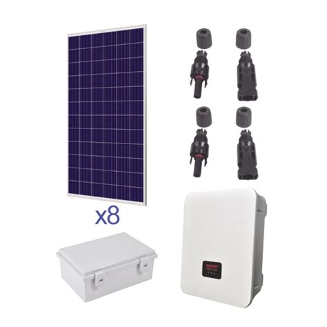 Kit Solar Interconexión de 3 kW everpla