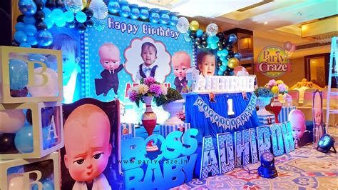 Boss Baby Theme Adhiroh Theme Birthday Party Organisers In Patna