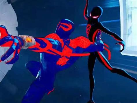 Spider Man Into The Spider Verse Sequel First Footage And Title