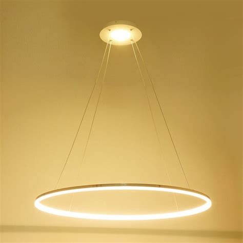 Led Pendant Light Acrylic Ceiling Light Cm Ring Lamp Angel S Halo