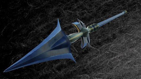 D Model Warrior Spear Vr Ar Low Poly Cgtrader