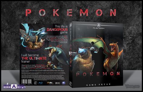 Pokemon PlayStation 4 Box Art Cover by Vince_1990