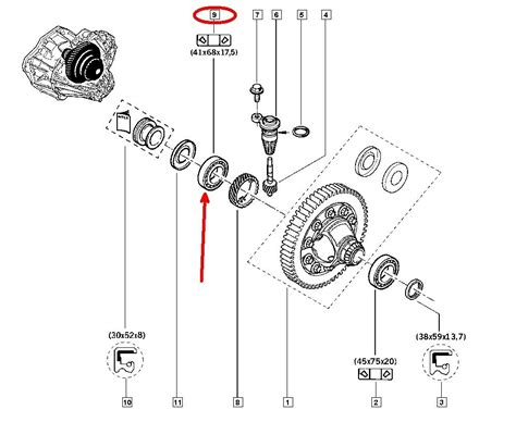 Palier Transmission Diff Rentiel Pour Nissan Ec S H D X X