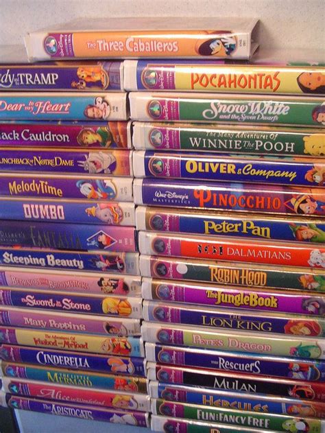 Walt Disney VHS Lot