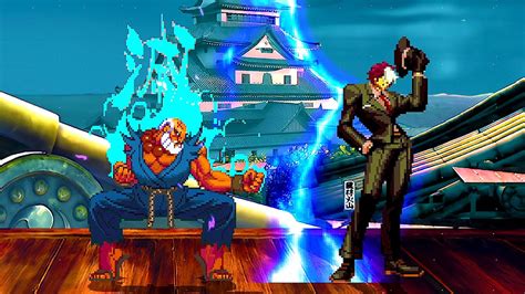 Shin Gouken Vs Fang Kof Boss Indomitable Spirit Youtube