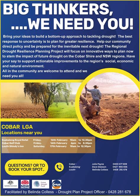 Drought Resilience Planning Project The Cobar Weekly