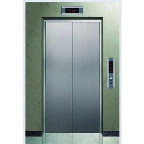 6 Persons Geared Traction Stainless Steel Residential Elevator At Rs