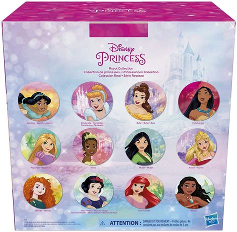 Disney Princess Royal Collection All 12 Royal Shimmer Dolls In One