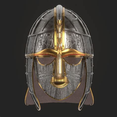 3D model Sutton Hoo Helmet VR / AR / low-poly | CGTrader