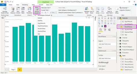 Sort By Column In Power Bi Desktop Power Bi Microsoft Docs