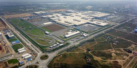 BMW Brilliance Automotive (BBA), Plant Tiexi/Shenyang, China – aerial ...