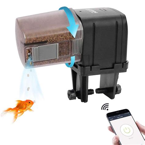 Lychee Aquarium Automatic Feeder G Wifi Controlled Timer Fish Food