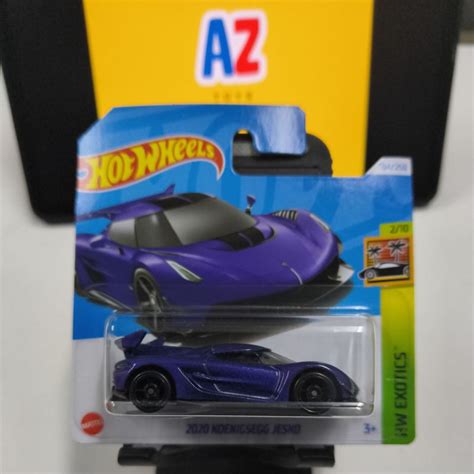 Koenigsegg Jesko Hot Wheels Mainline Case L Short Card Shopee Malaysia