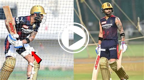 Virat Kohli Net Practice Session In Ipl Rcb First Practice Camp