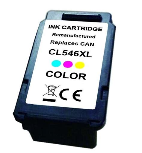 XL TINTENPATRONE für Canon CL 546 Pixma IP2800 Series Eco Line Color