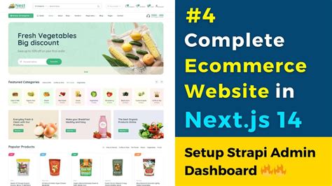 Build A Full Stack E Commerce Website With Next Js Strapi