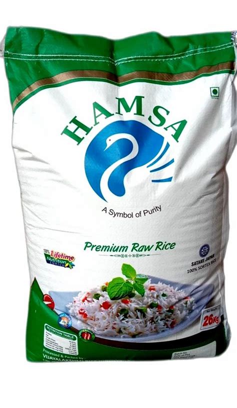 White Hamsa Premium Raw Broken Rice PP Bag At 1350 Bag In Chennai