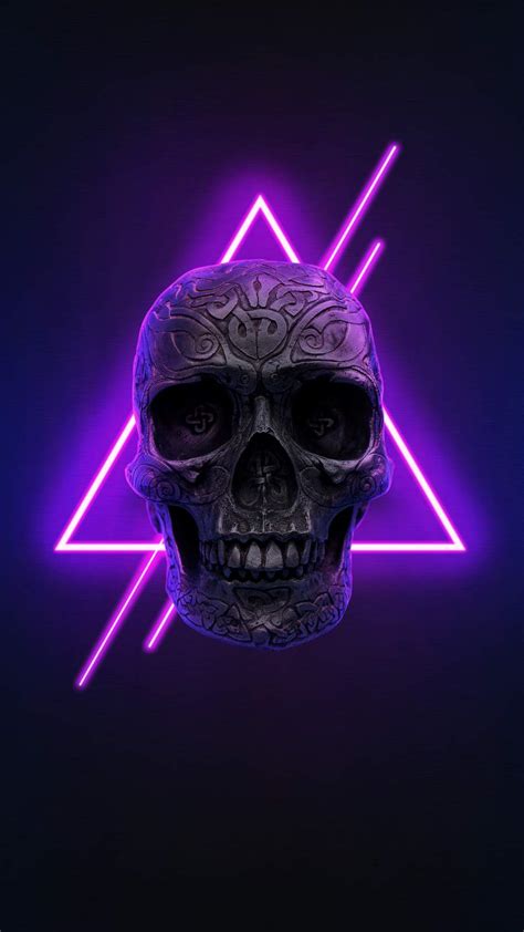 Aggregate more than 85 purple skull wallpaper - in.coedo.com.vn