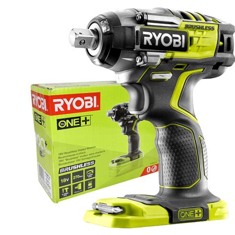 RYOBI AKUMULATOROWY KLUCZ UDAROWY BEZSZCZOTKOWY 18V R18IW7 0 270Nm 1 2