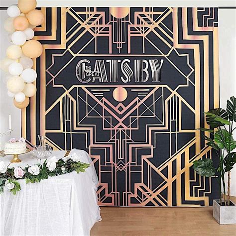 The Great Gatsby Themed Party Decorations Shelly Lighting