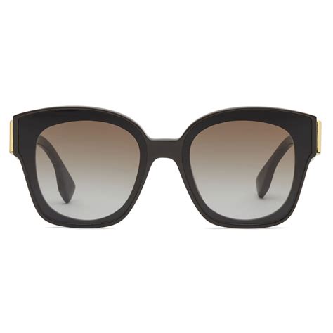 Fendi Fendi First Square Sunglasses Brown Sunglasses Fendi Eyewear Avvenice