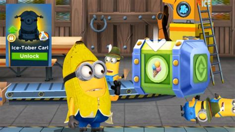 Minion Rush Banana Man Minion German Ice Tober Special Mission Stage