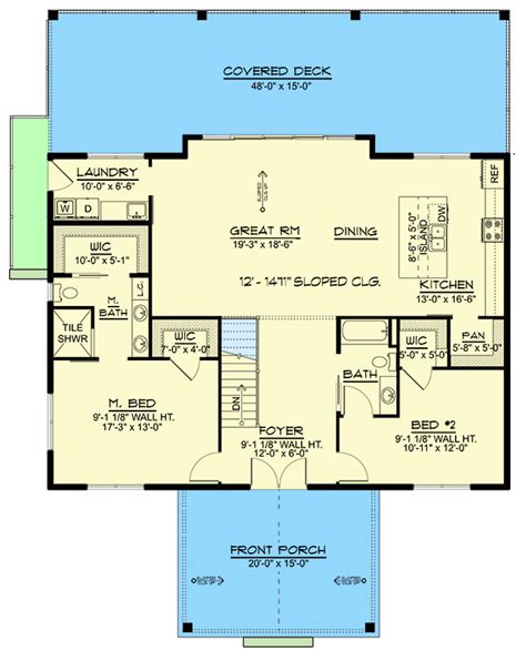 Expandable Lake Or Mountain House Plan Under Square Feet With