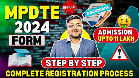 Mp Dte Counselling Registration Step By Step Mp Dte