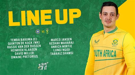 Cricket South Africa On Twitter Team Announcement Marco Jansen Is