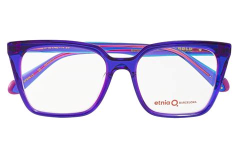 Etnia Barcelona Eyeglasses Brutal No20 Pu Purple Fuchsia Blue Bold 2023