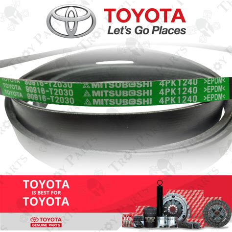 Original Toyota Fan Belt T For Toyota Vios Ncp Ncp