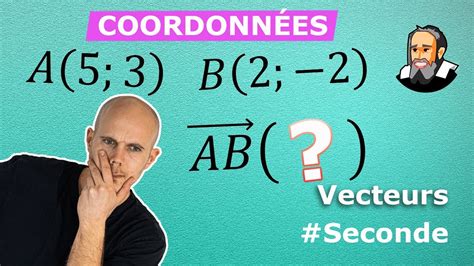 Calculer les COORDONNÉES d un Vecteur avec 2 POINTS Exercice Corrigé