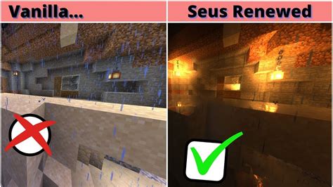 Vanilla Vs Seus Renewed Minecraft Shader Version 116 118 Download In Description Youtube