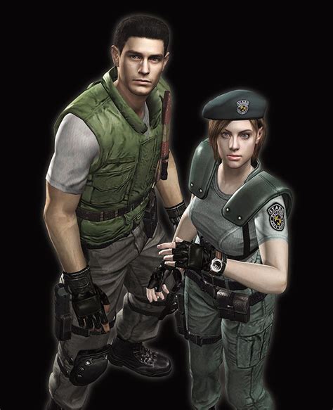 Chris & Jill - Characters & Art - Resident Evil (Remake) | Resident ...