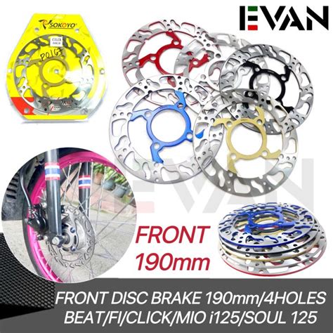 Evan Ph Front Disc Brake Disc Plate Mm Holes For Mio I M