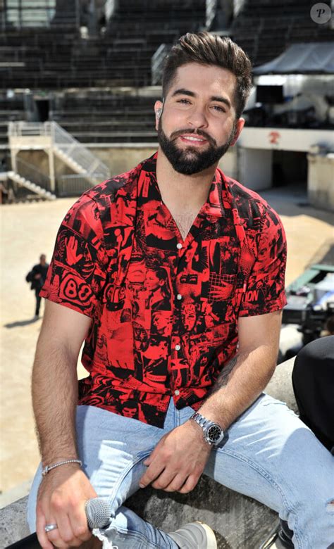 Photo Exclusif Kendji Girac Lors De L Enregistrement De L Mission