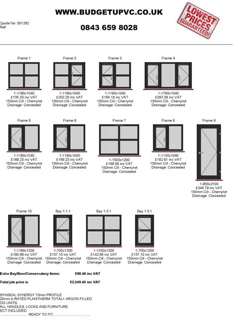 Great Value Cheapest Made To Measure Upvc Windows Online Upvc