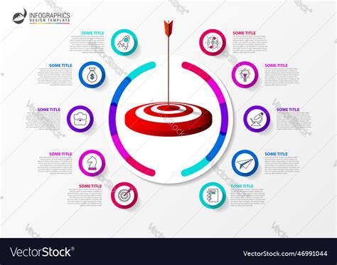 Infographic Design Template Business Concept Vector Image