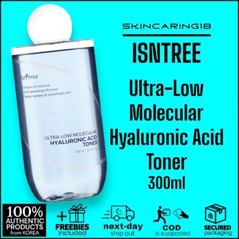 Isntree Ultra Low Molecular Hyaluronic Acid Toner Ml By Skincaring