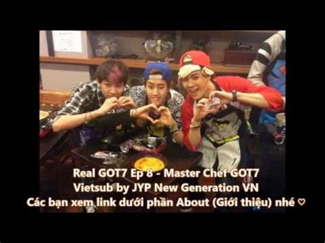 Vietsub Real GOT7 Ep 8 Master Chef GOT7 YouTube