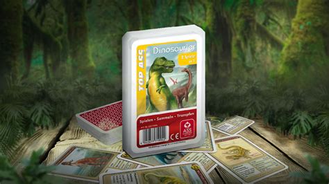 Top Ass Dinosaurier Ass Altenburger Spielkarten