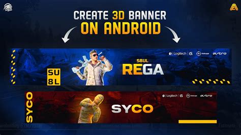 How To Make D Gaming Banner On Android Pubg Bgmi D Banner Tutorial