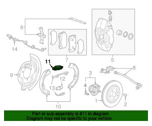 Gm Rear Parking Brake Actuator Lever Gm