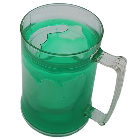 Caneca gel cor verde congelante acrílico P Transfer Império do