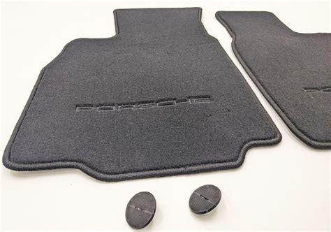 Porsche Boxster 986 Black Carpet Floor Mats RHD Genuine Porsche 1997