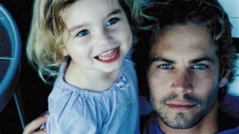 Emotivo Homenaje De La Hija De Paul Walker A Su Padre Por Su 42 Cumpleaños