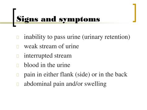 Ppt Urinary Obstruction Powerpoint Presentation Free Download Id 9240687