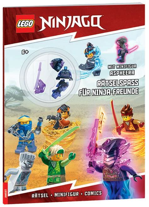 LEGO Rätselspaß für Ninja Freunde NINJAGO Rätsel Beschäftigung